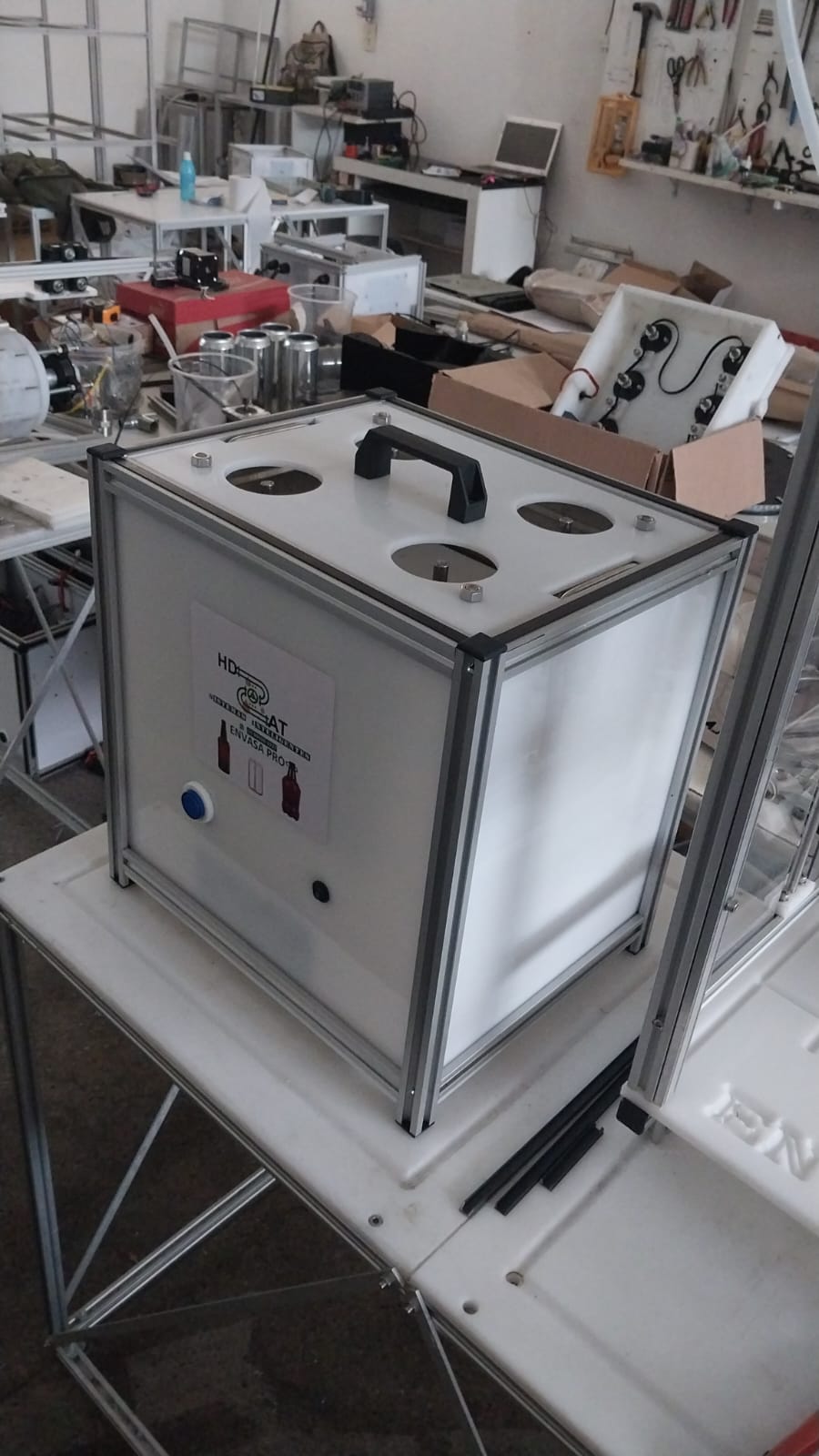 Mini Rinser 4 Bicos de Latas e Garrafas